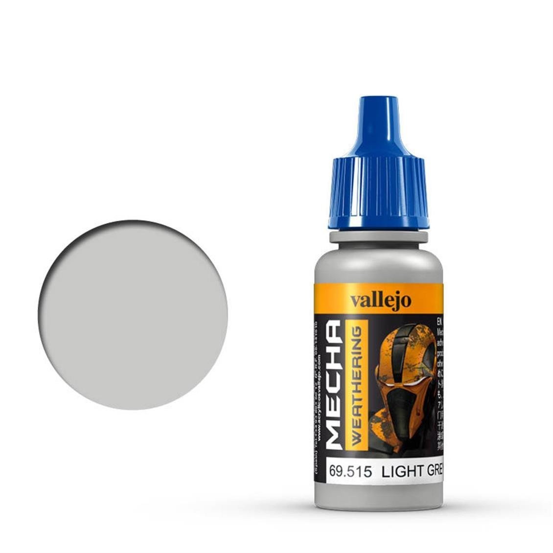 Vallejo 69515 18 ml. Light Grey Wash, Mecha Color Serisi Model Boyası