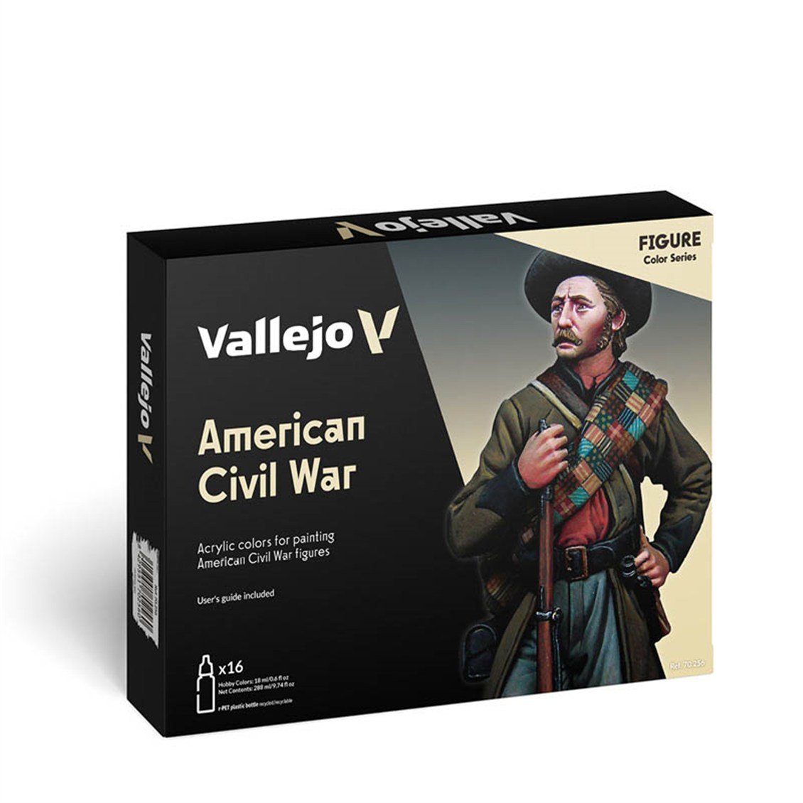 Vallejo 70256 16x18 ml. American Civil War, Model Color Serisi Model Boyası Seti