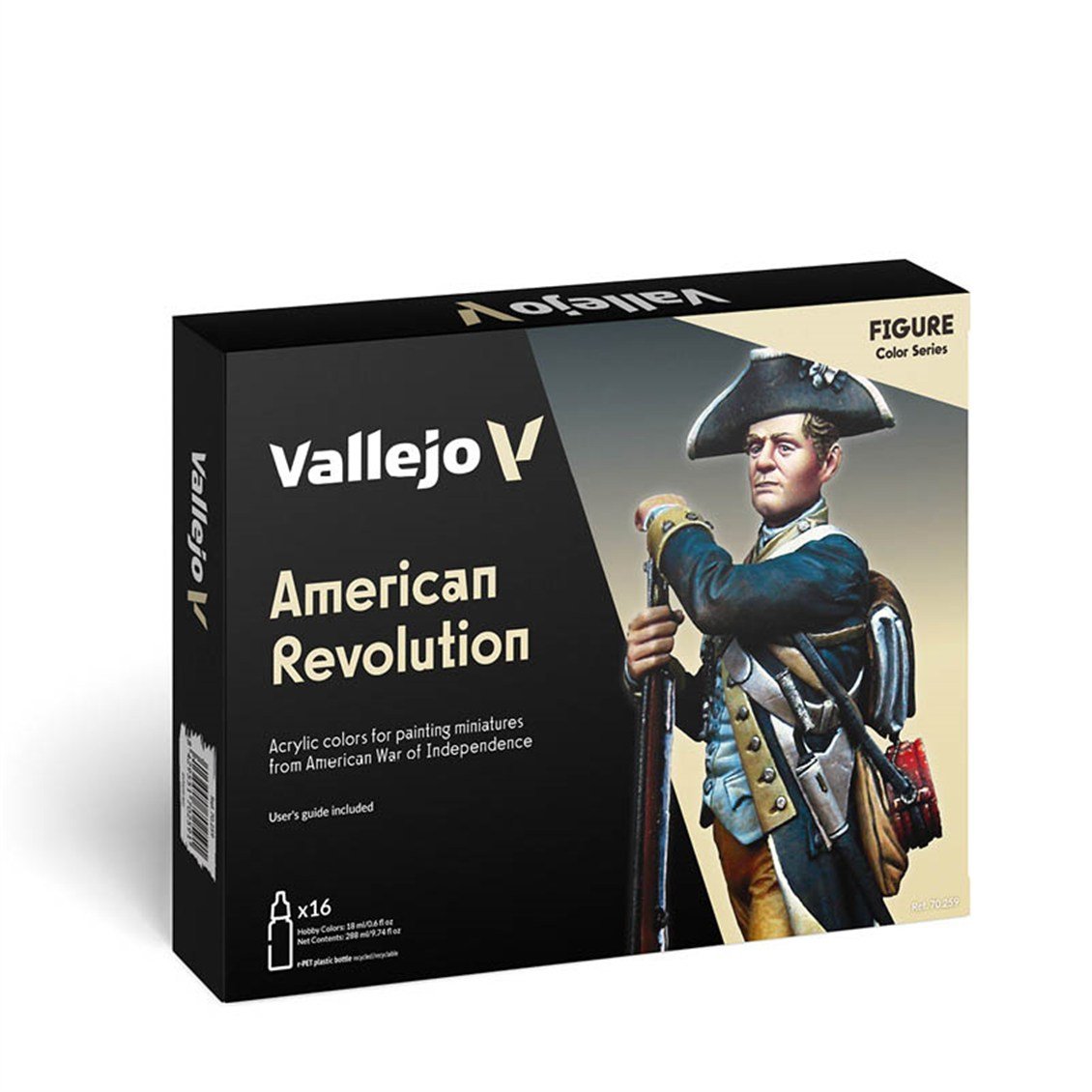 Vallejo 70259 16x18 ml. American Revolution, Model Color Serisi Model Boyası Seti