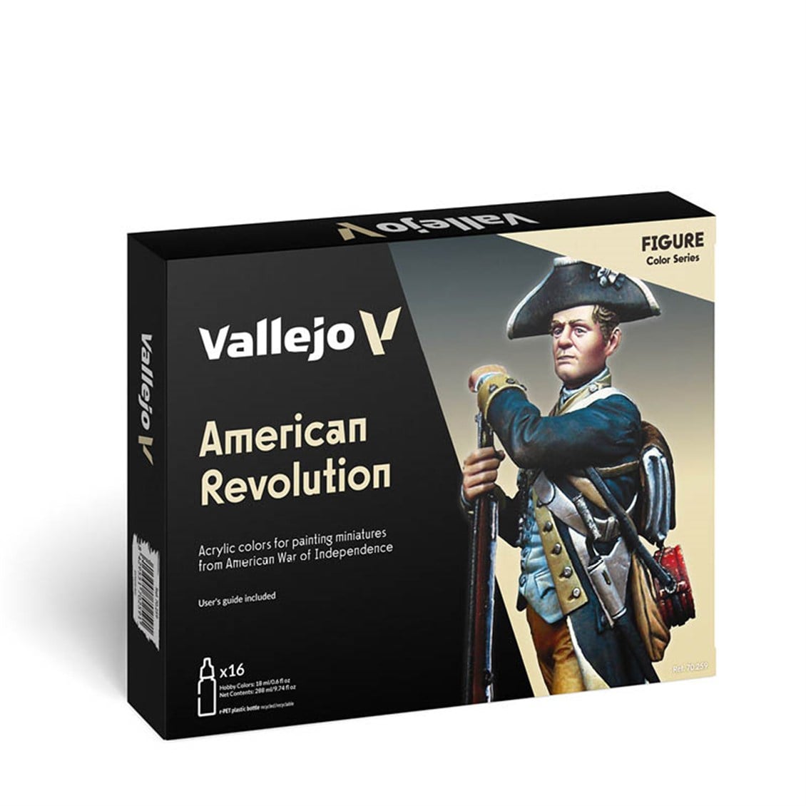 Vallejo 70259 16x18 ml. American Revolution, Model Color Serisi Model Boyası Seti