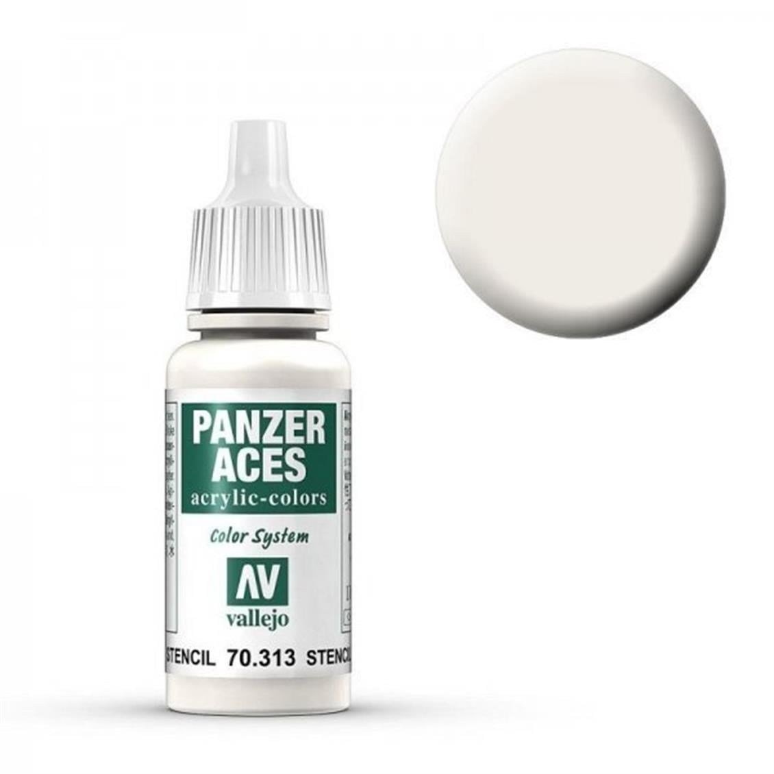 Vallejo 70313 18 ml. Stencil, Panzer Aces Serisi Model Boyası