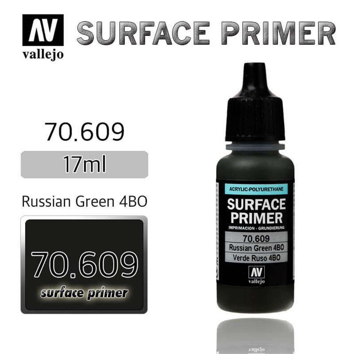 Vallejo 70609 18 ml. Russian Green 4BO, Astar Model Boyası