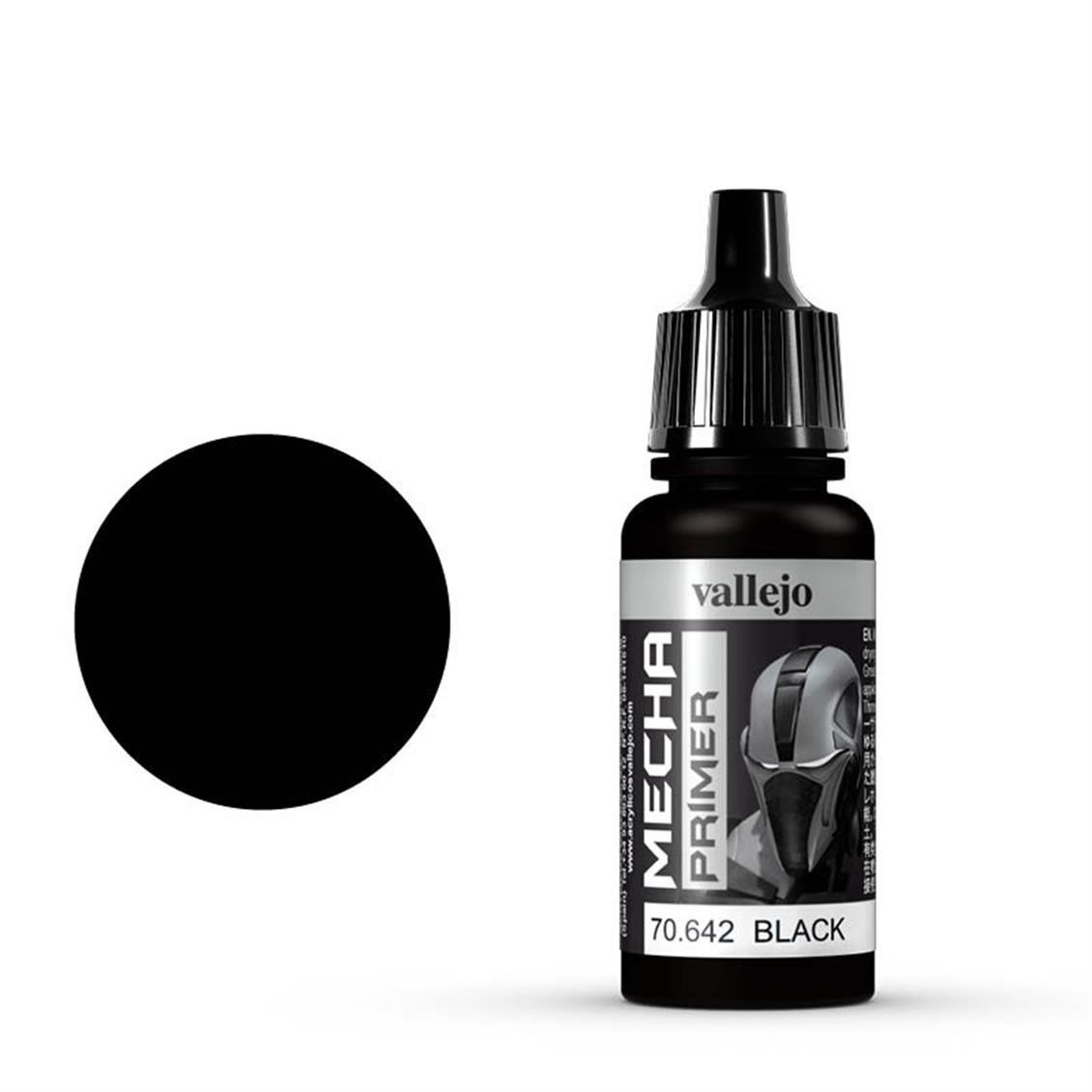 Vallejo 70642 18 ml. Black Primer, Mecha Color Astar Model Boyası
