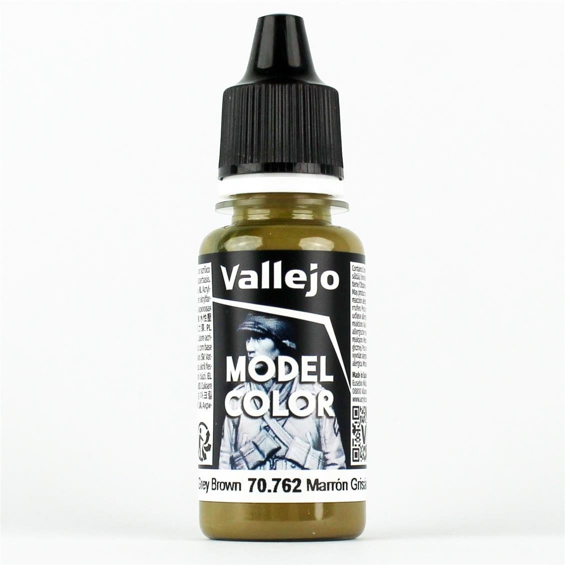 Vallejo 70762 18 ml. (115) Grey Brown, Model Color Serisi Model Boyası