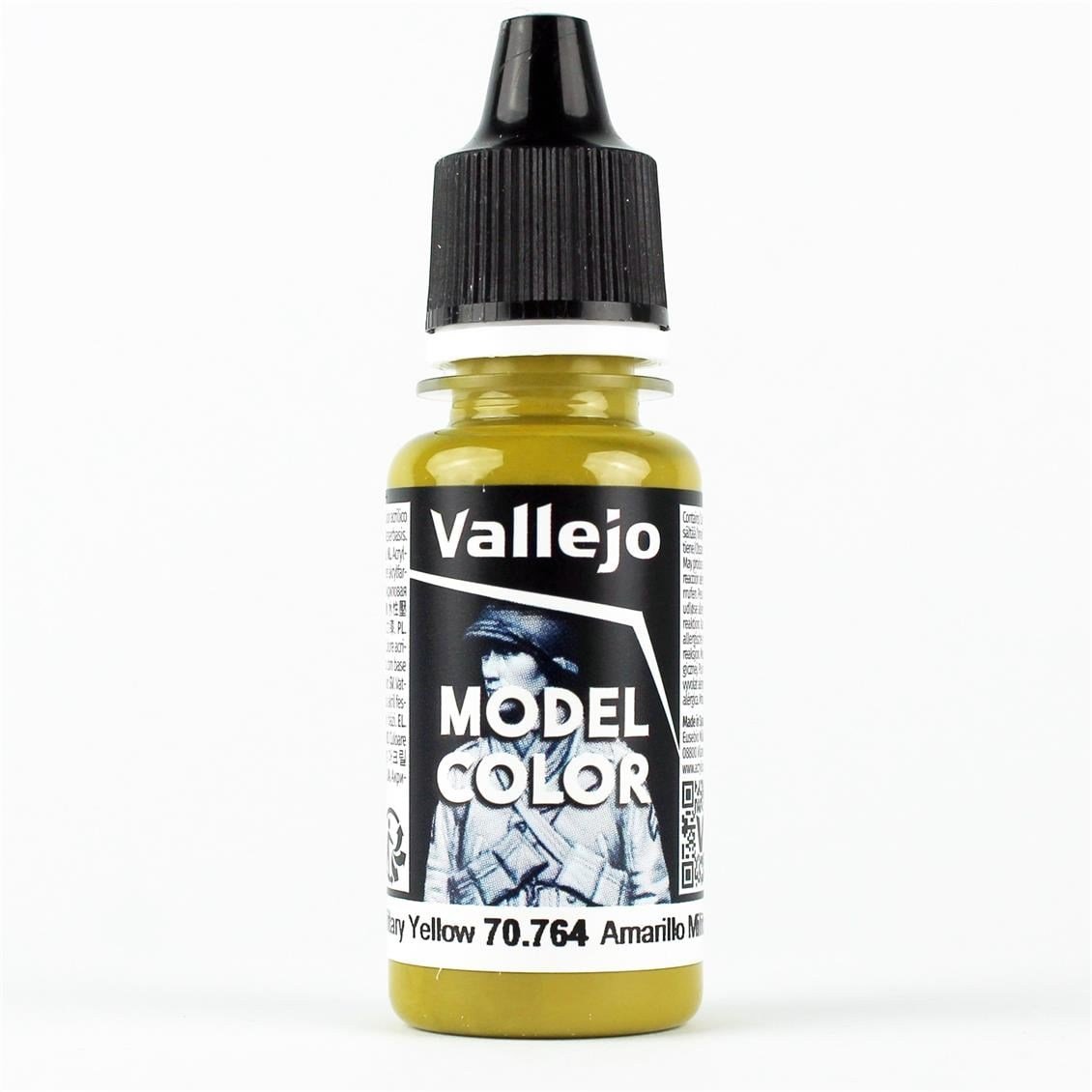 Vallejo 70764 18 ml. (125) Military Yellow, Model Color Serisi Model Boyası