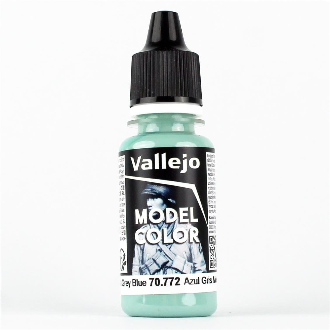 Vallejo 70772 18 ml. (171) Medium Grey Blue, Model Color Serisi Model Boyası