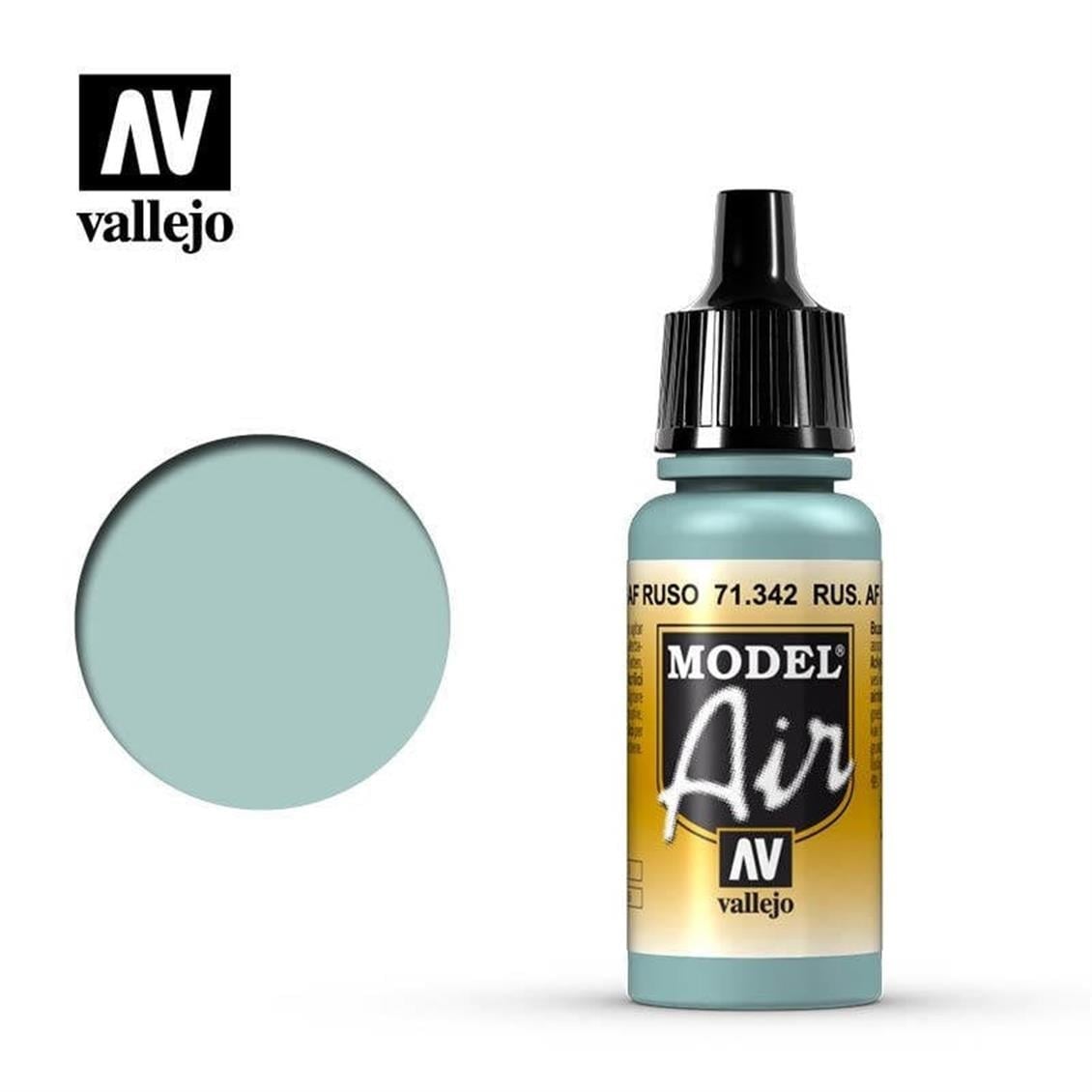 Vallejo 71342 18 ml. Russian AF Light Blue, Model Air Serisi Model Boyası