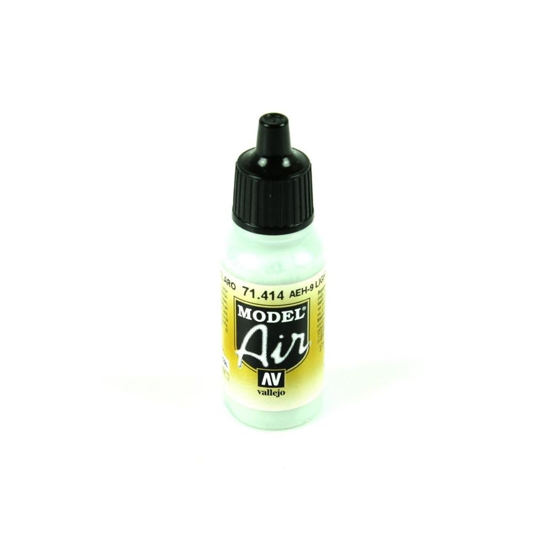 Vallejo 71414 18 ml AEH-9 Light Grey, Model Air Serisi Model Boyası