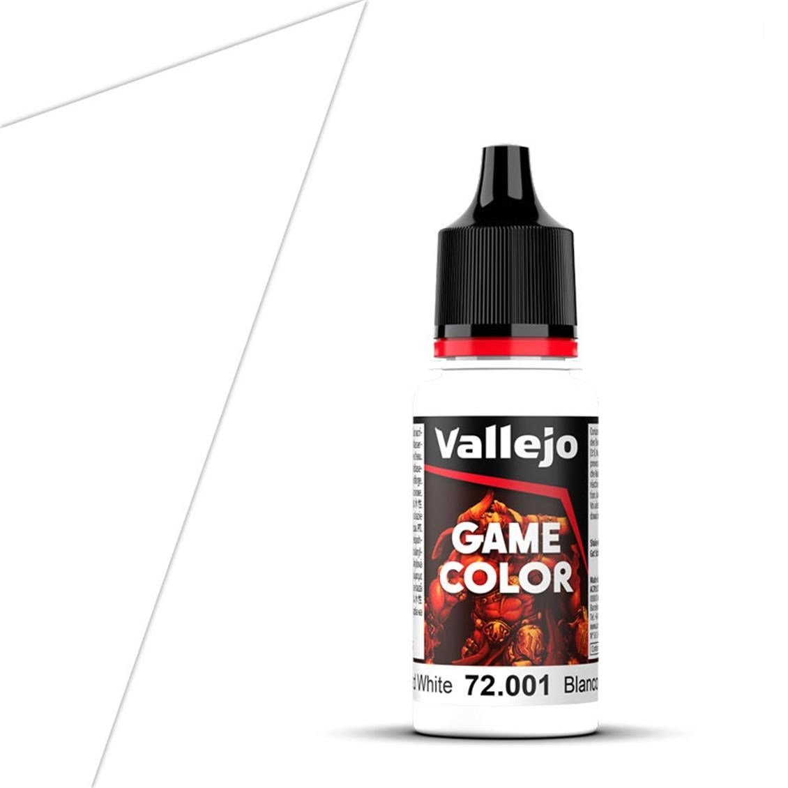 Vallejo 72001 18 ml. Dead White, Game Color Serisi Model Boyası