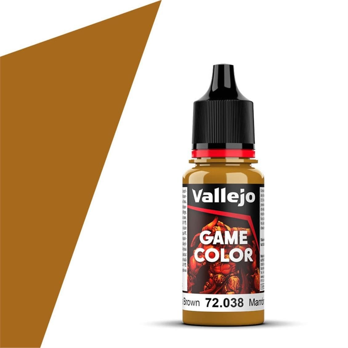 Vallejo 72038 18 ml. Scrofulous Brown, Game Color Serisi Model Boyası