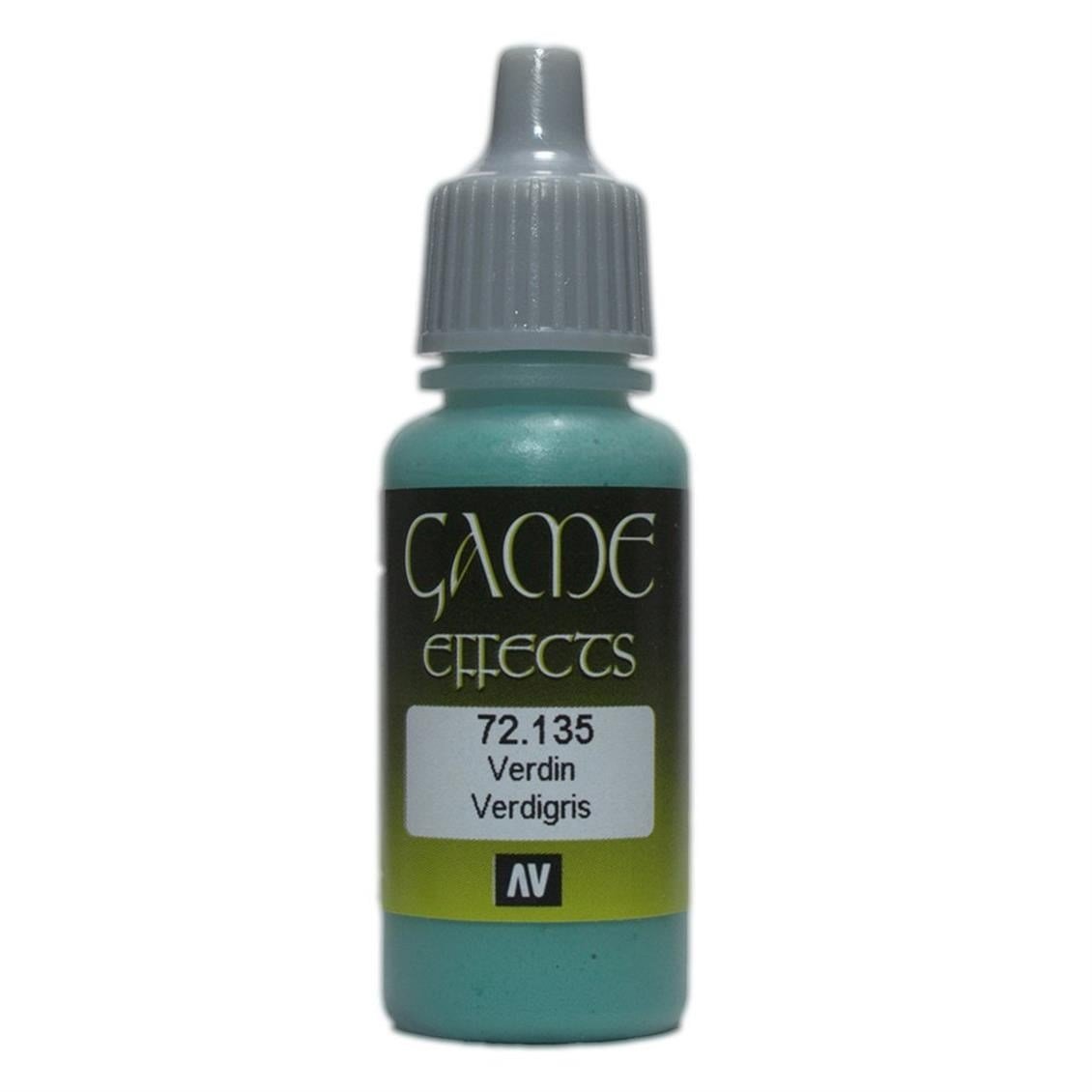 Vallejo 72135 18 ml. Verdigris, Game Color Serisi Model Boyası