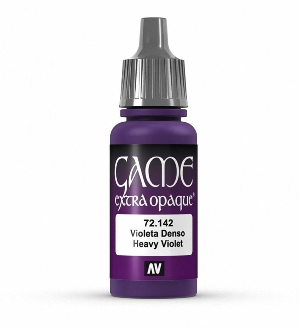 Vallejo 72142 18 ml. Heavy Violet, Game Color Serisi Model Boyası