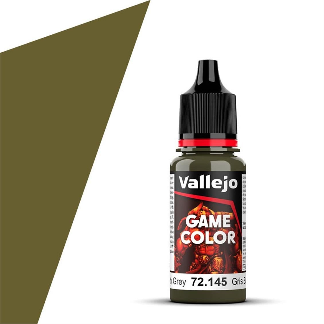 Vallejo 72145 18 ml. Heavy Grey, Game Color Serisi Model Boyası