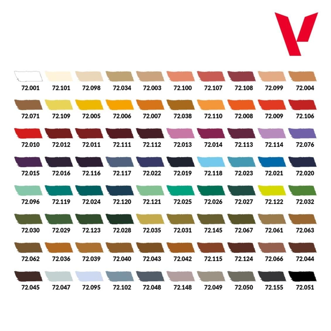 Vallejo 72180 80x18 ml. Temel Renkler ve Taşıma Çantası, Game Color Serisi Model Boyası