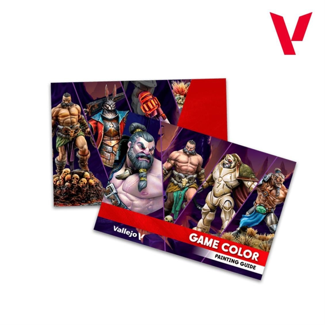 Vallejo 72180 80x18 ml. Temel Renkler ve Taşıma Çantası, Game Color Serisi Model Boyası