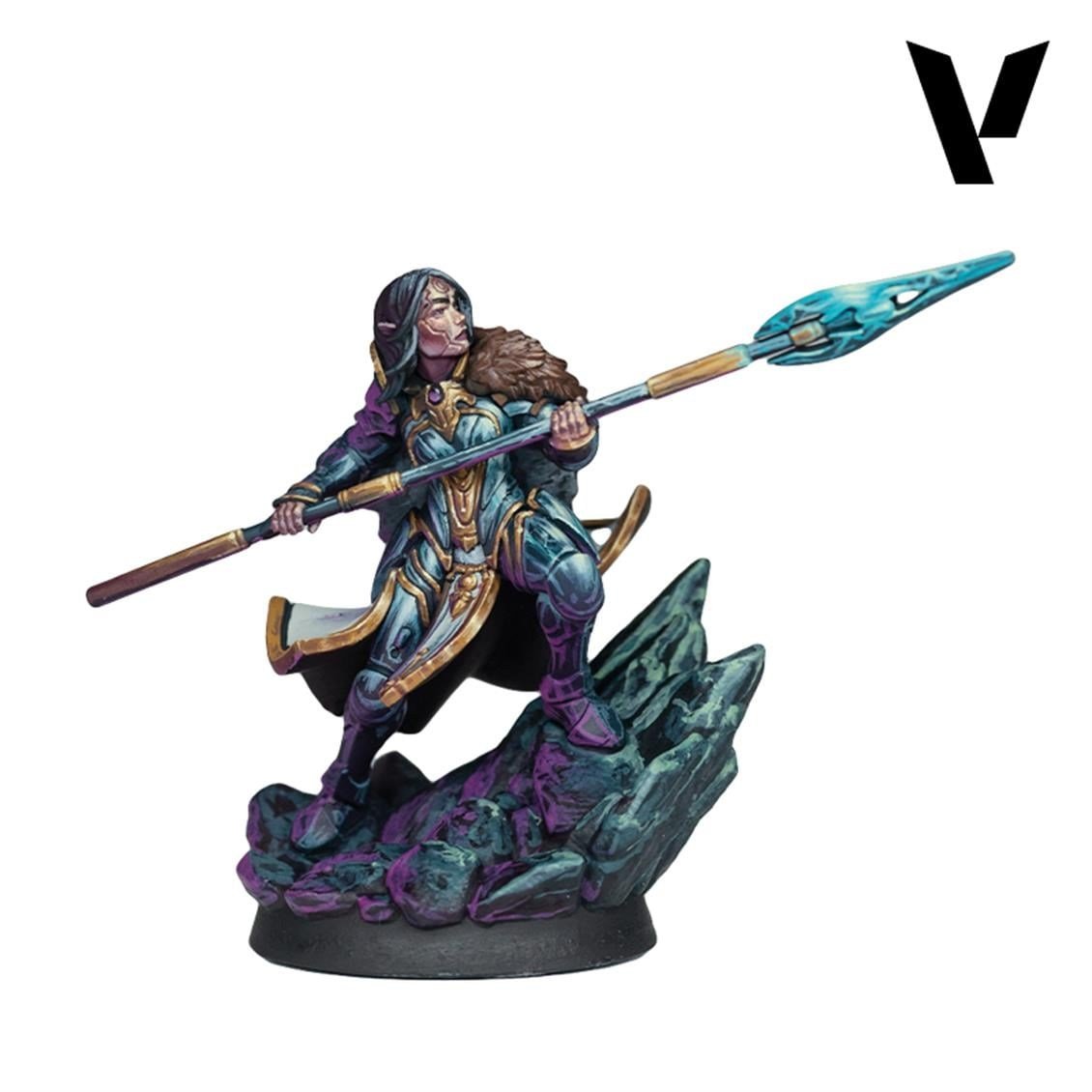 Vallejo 72202 12x18 ml. ve 1x Figür, Dark Future, Game Color Serisi Model Boyası Seti