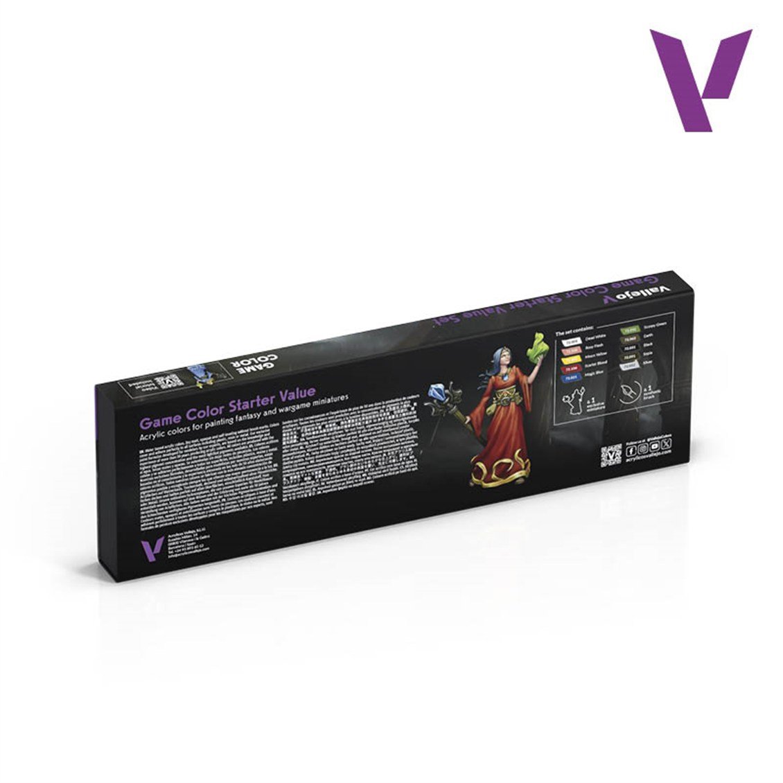 Vallejo 72215 10X18 ml. Starter Value Set, Game Color Serisi Model Boyası Seti