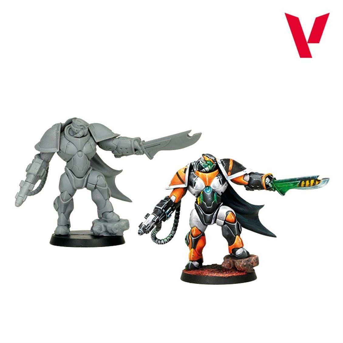 Vallejo 72313 12x18 ml. ve 1x Figür, SciFi, Game Color Serisi Model Boyası Seti