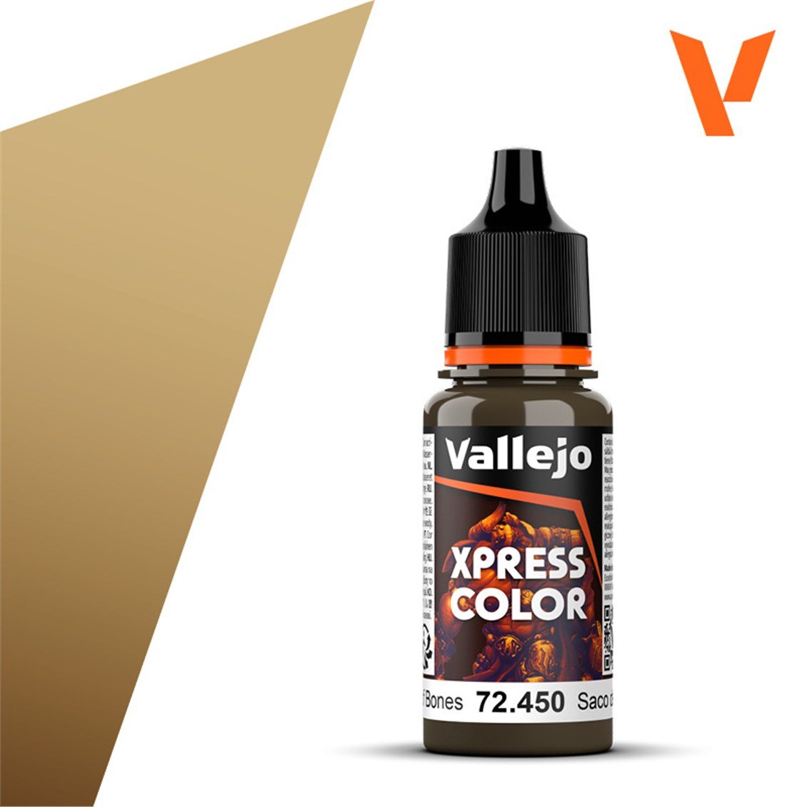 Vallejo 72450 18 ml. Bag of Bones, Xpress Game Color Serisi Model Boyası