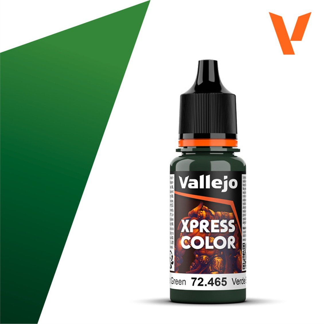 Vallejo 72465 18 ml. Forest Green, Xpress Game Color Serisi Model Boyası