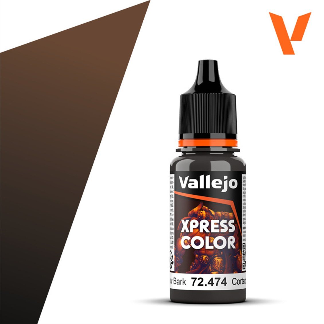 Vallejo 72474 18 ml. Willow Bark, Xpress Game Color Serisi Model Boyası