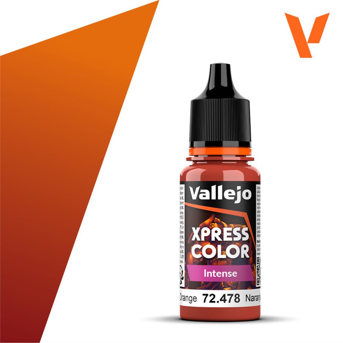 Vallejo 72478 18 ml. Phoenix Orange, Xpress Game Color Serisi Model Boyası