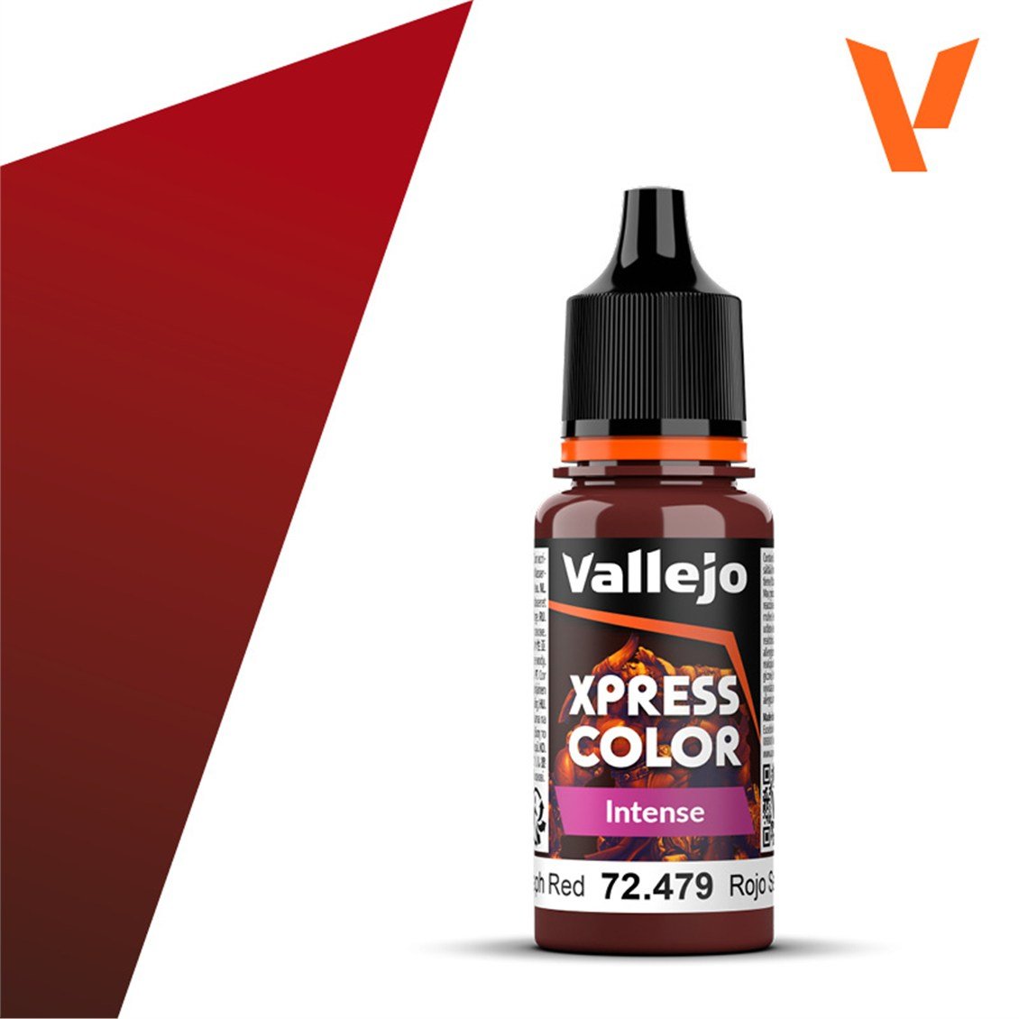 Vallejo 72479 18 ml. Seraph Red, Xpress Game Color Serisi Model Boyası