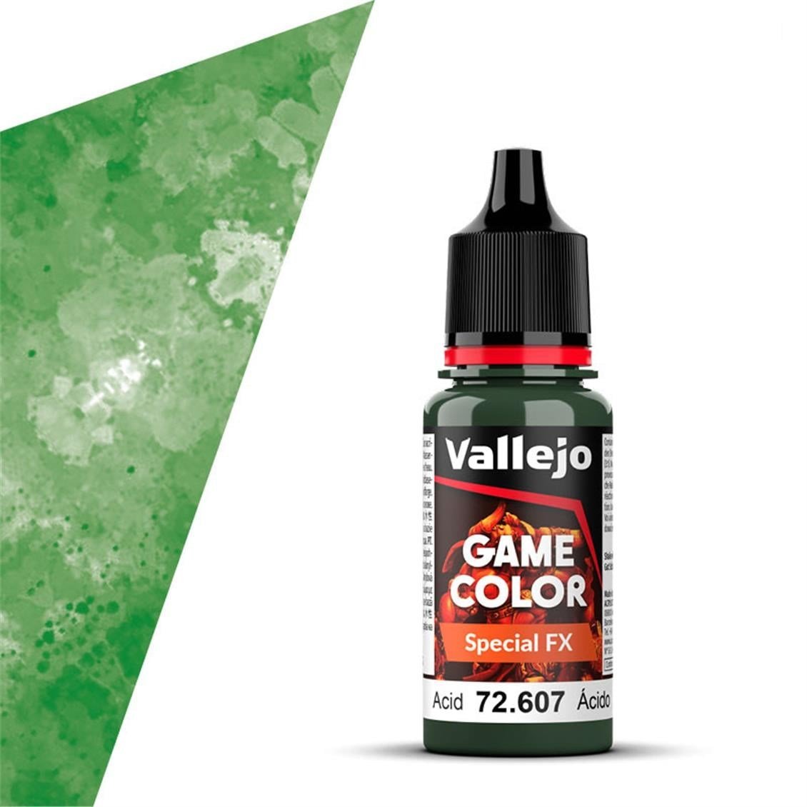 Vallejo 72607 18 ml. Acid, Special FX Game Color Serisi Model Boyası