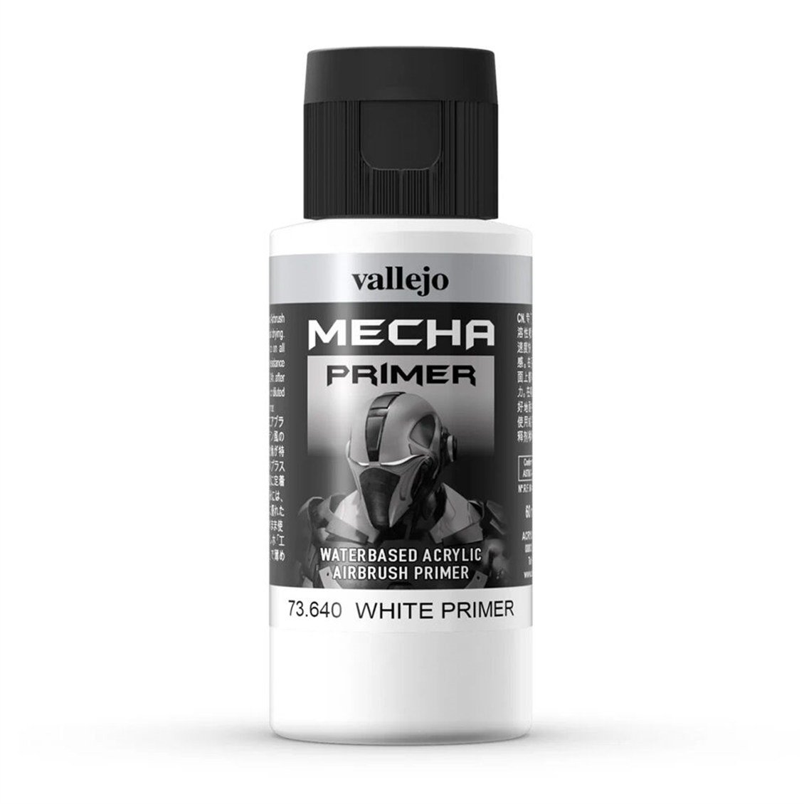 Vallejo 73640 60 ml. White, Mecha Color Serisi Astar Model Boyası