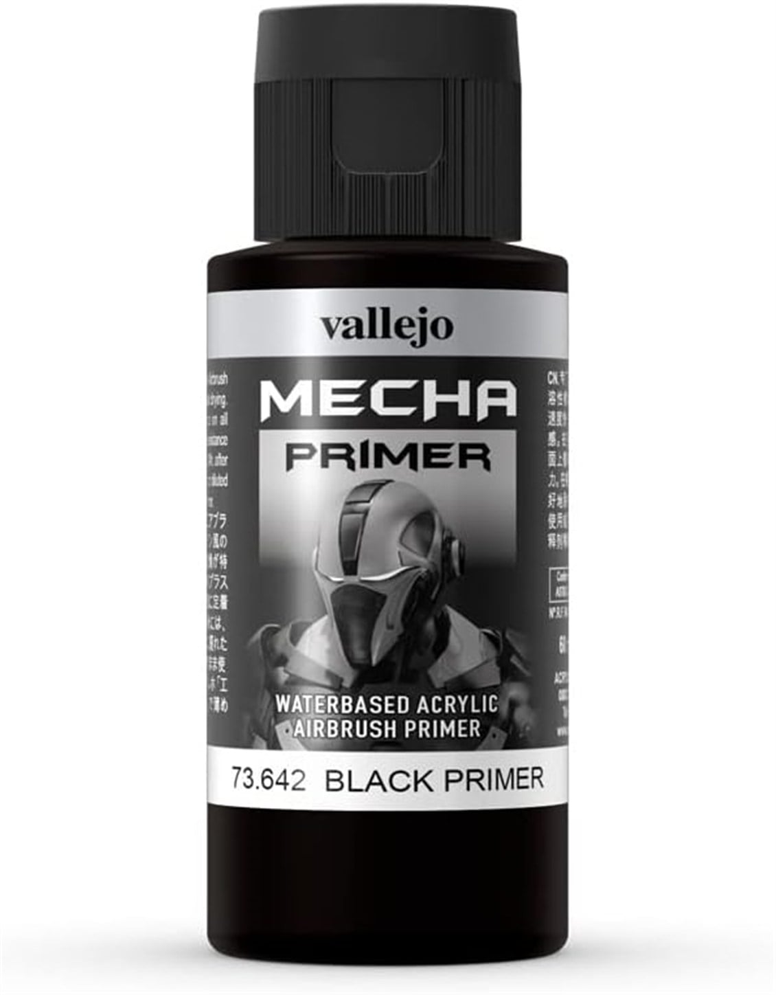 Vallejo 73642 60 ml. Black, Mecha Color Serisi Astar Model Boyası