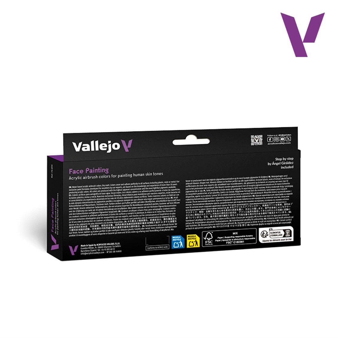 Vallejo 76004 18 ml. Elf Skin Tone, Model Air Serisi Model Boyası