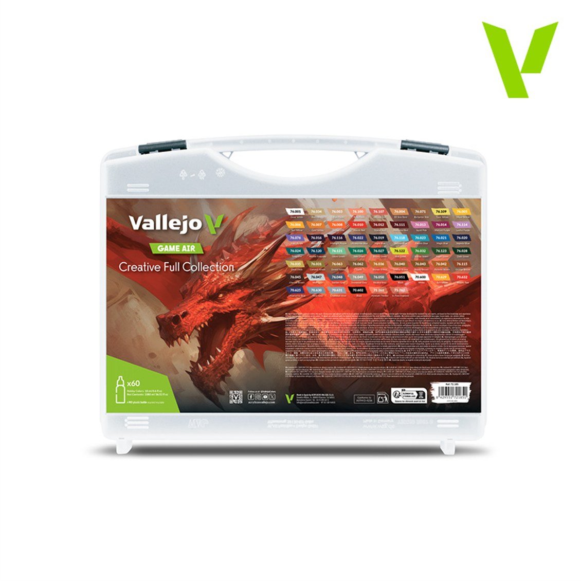 Vallejo 76005 18 ml. Moon Yellow, Model Air Serisi Model Boyası
