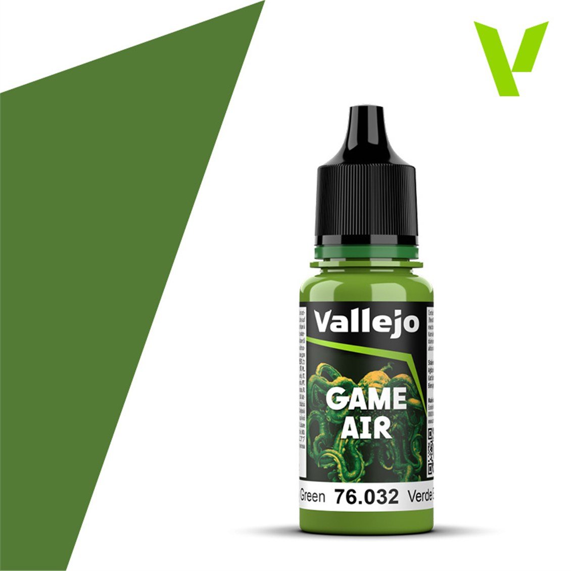 Vallejo 76032 18 ml. Scorpy Green, Model Air Serisi Model Boyası