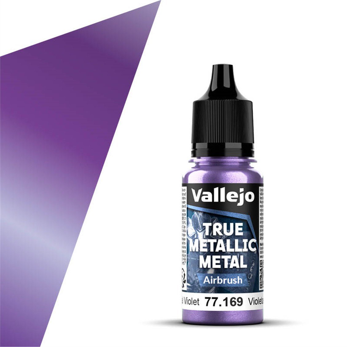 Vallejo 77169 18 ml. Celestial Violet, Airbrush, True Metallic Metal (TMM) Serisi Model Boyası
