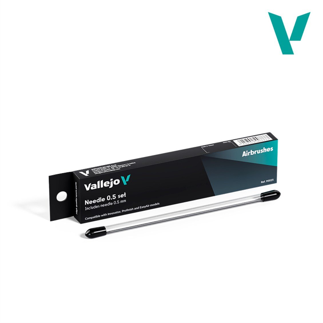 Vallejo 90025 0.5 mm. Yedek İğne (Innovator, Profinish & EasyAir İçin)