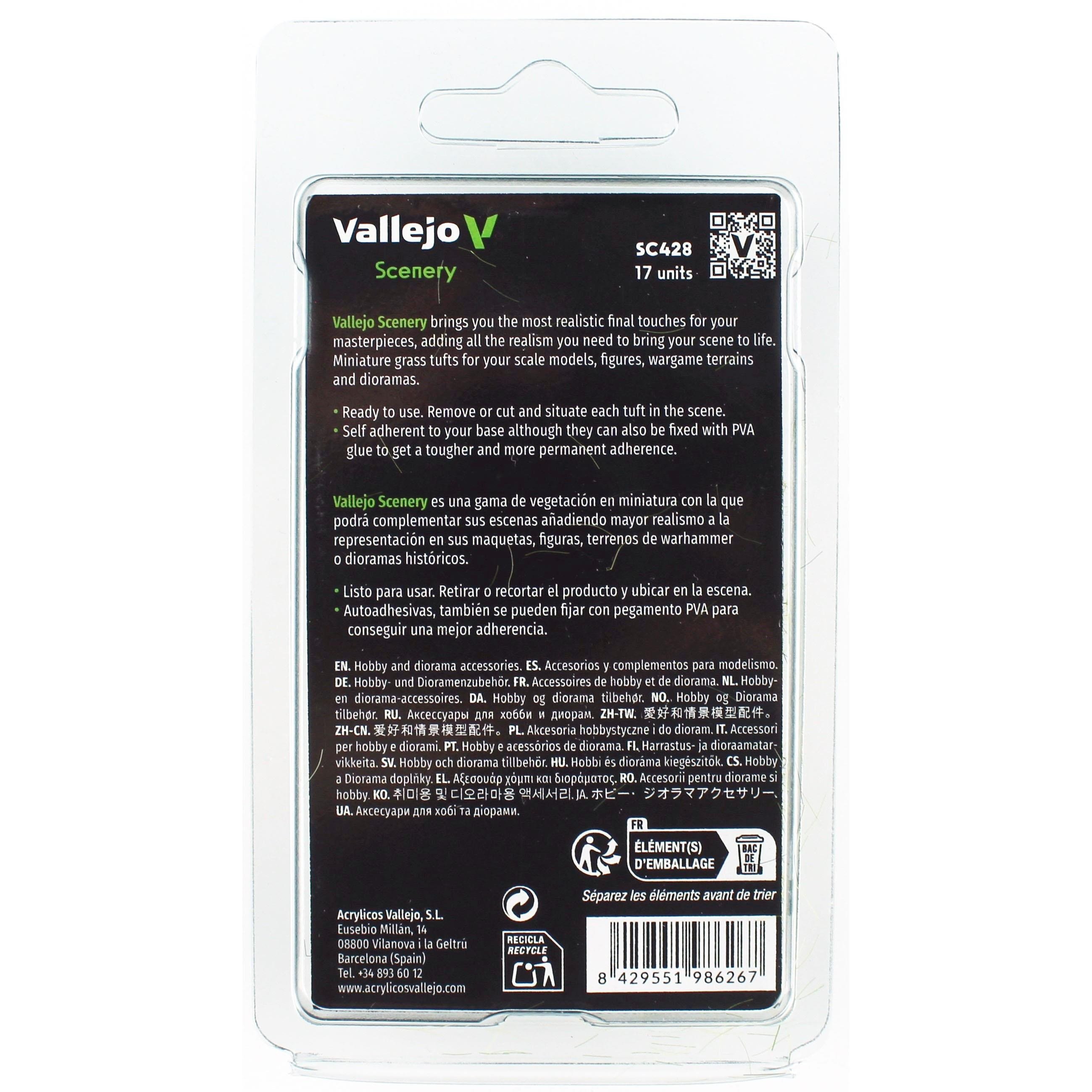Vallejo SC428 Jungle, 12 mm. Hazır Çim Dokusu