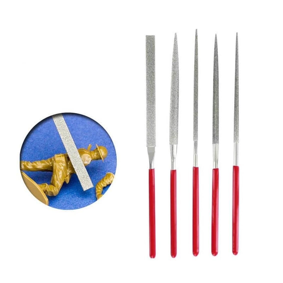Vallejo T03001 Ufak Eğe Seti, 10 Adet