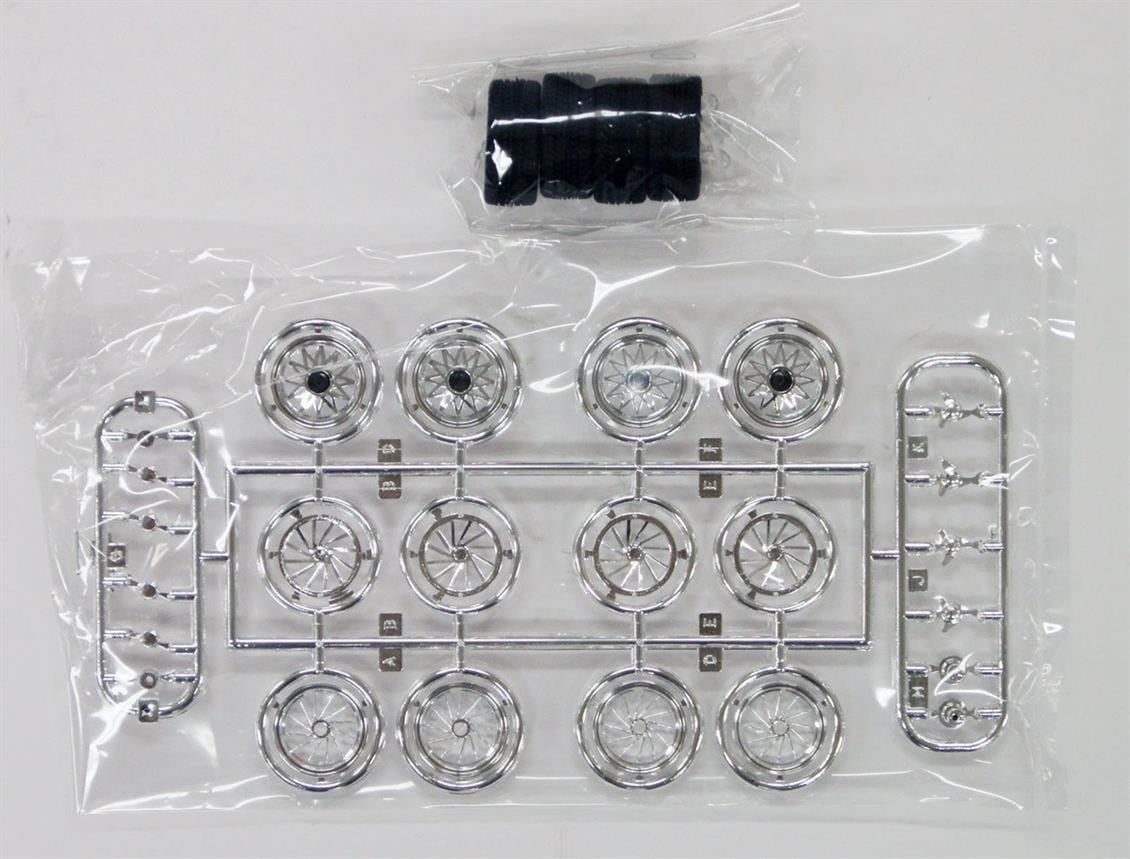 WHEEL-53 1/24 17 İNCHİ WİRE WHEEL (SİLVER)