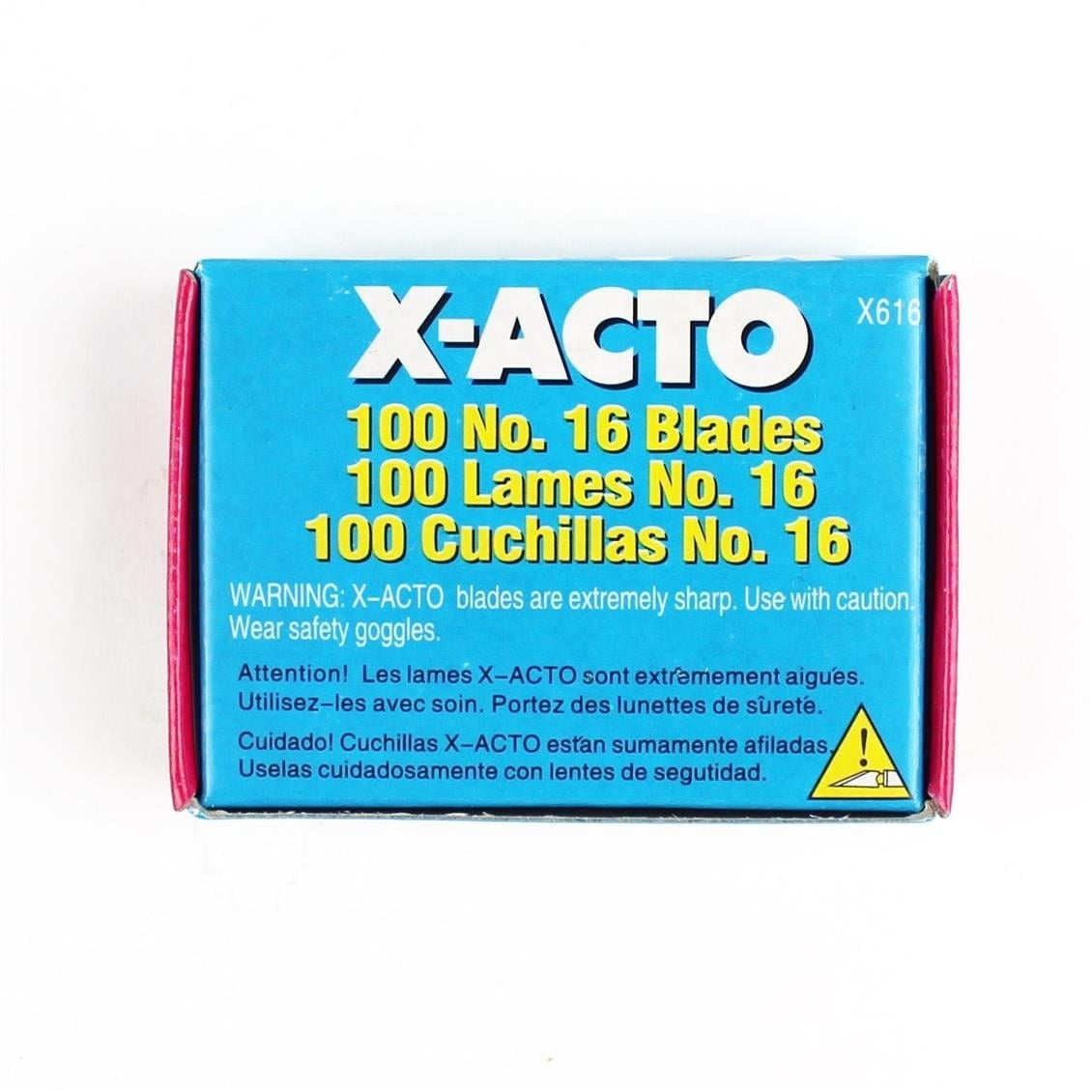X-Acto Maket Bıçağı Ucu No.16, 100 Adet