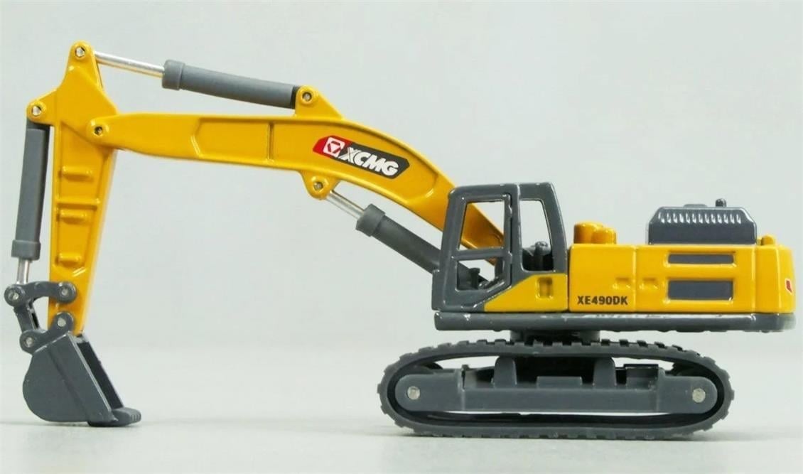 Yagao X001 1/87 Ölçek, XCMG Mini Ekskavatör-Sergilemeye Hazır Metal Model