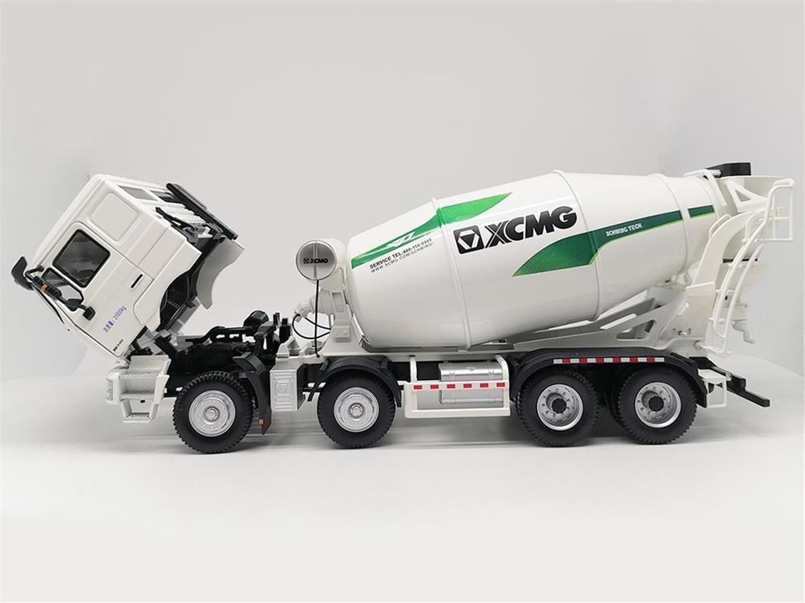 Yagao XC01 1/35 Ölçek, XCMG Schwing Küçük Beton Mikseri-Sergilemeye Hazır Metal Model