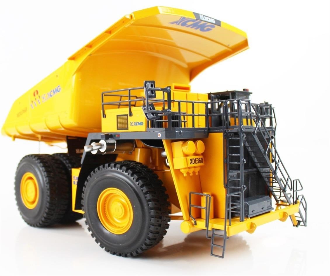 Yagao XDE360 1/50 Ölçek, XCMG Kaya Kamyonu-Sergilemeye Hazır Metal Model