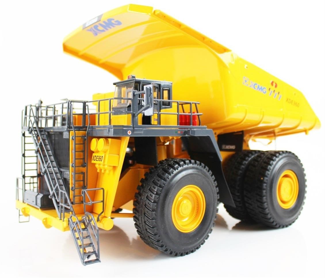 Yagao XDE360 1/50 Ölçek, XCMG Kaya Kamyonu-Sergilemeye Hazır Metal Model