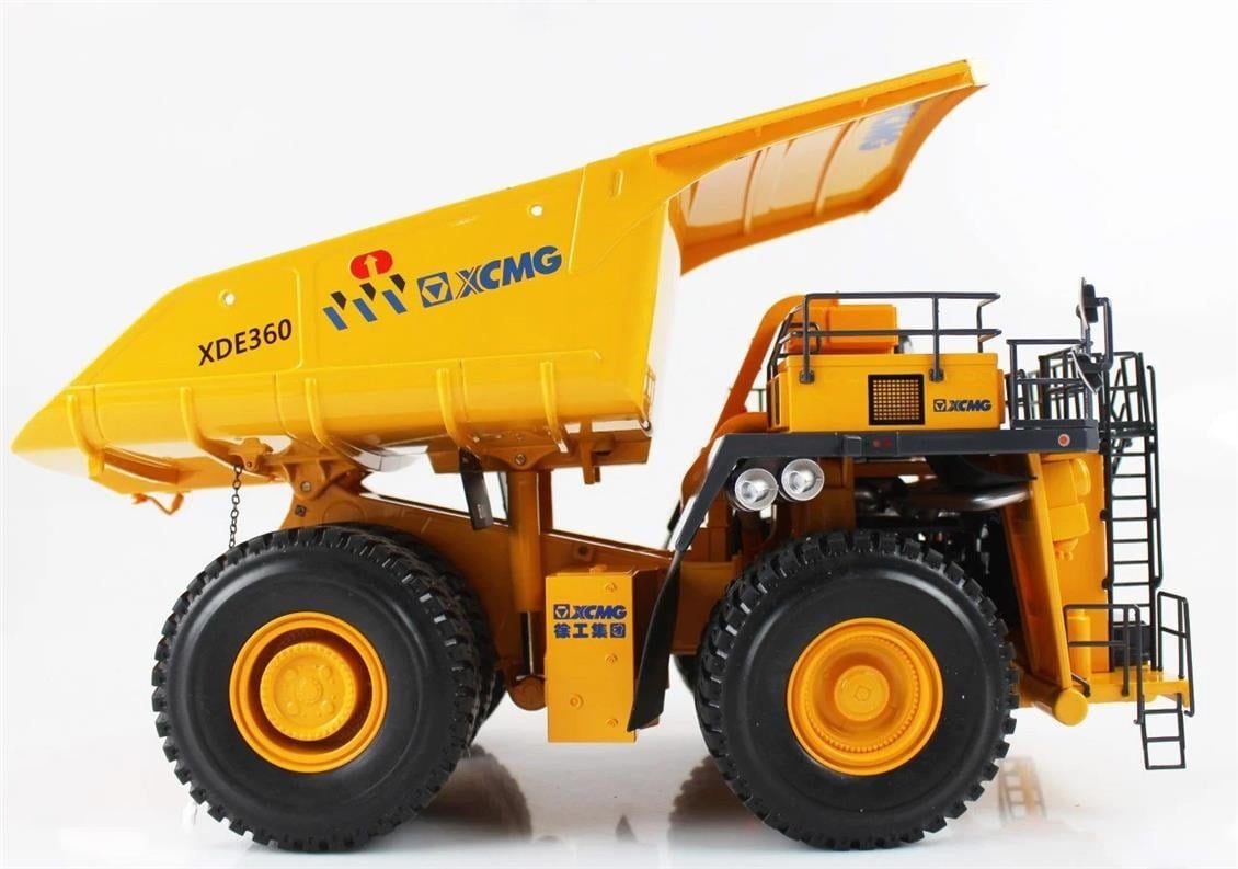Yagao XDE360 1/50 Ölçek, XCMG Kaya Kamyonu-Sergilemeye Hazır Metal Model