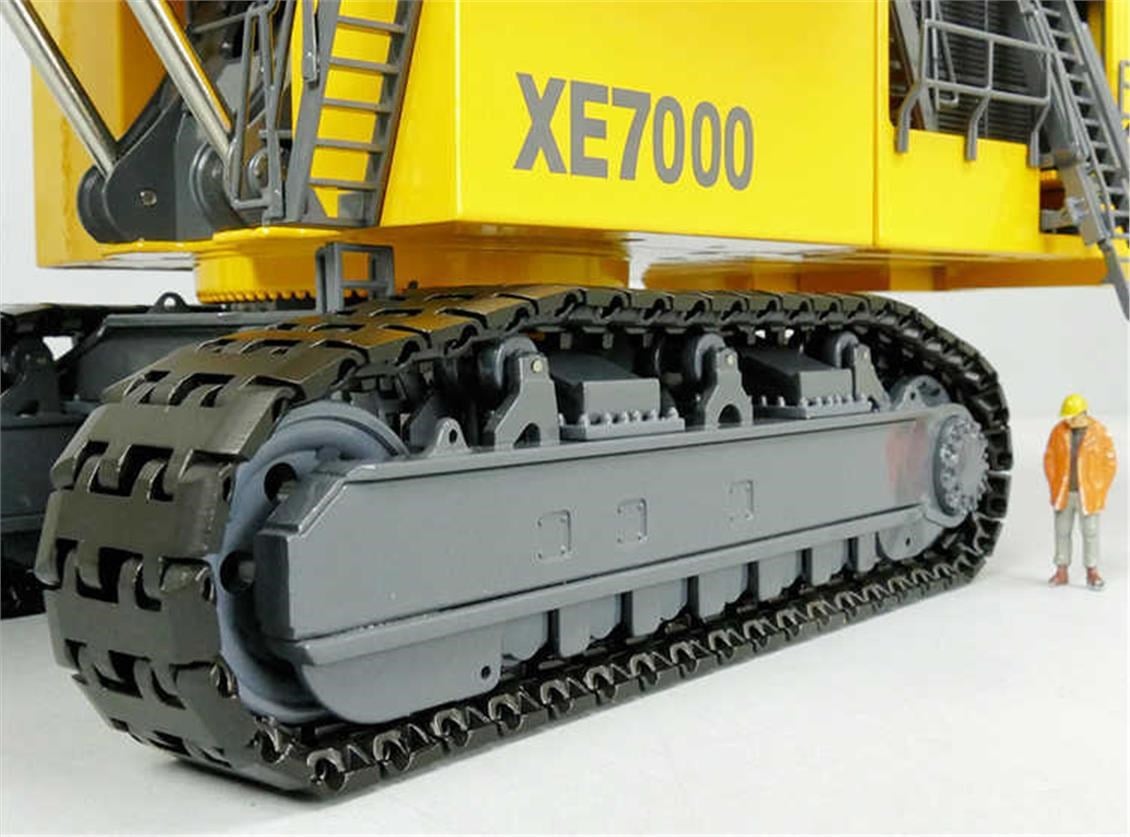 Yagao XE7000 1/50 Ölçek, XCMG Maden Ekskavatörü-Sergilemeye Hazır Metal Model