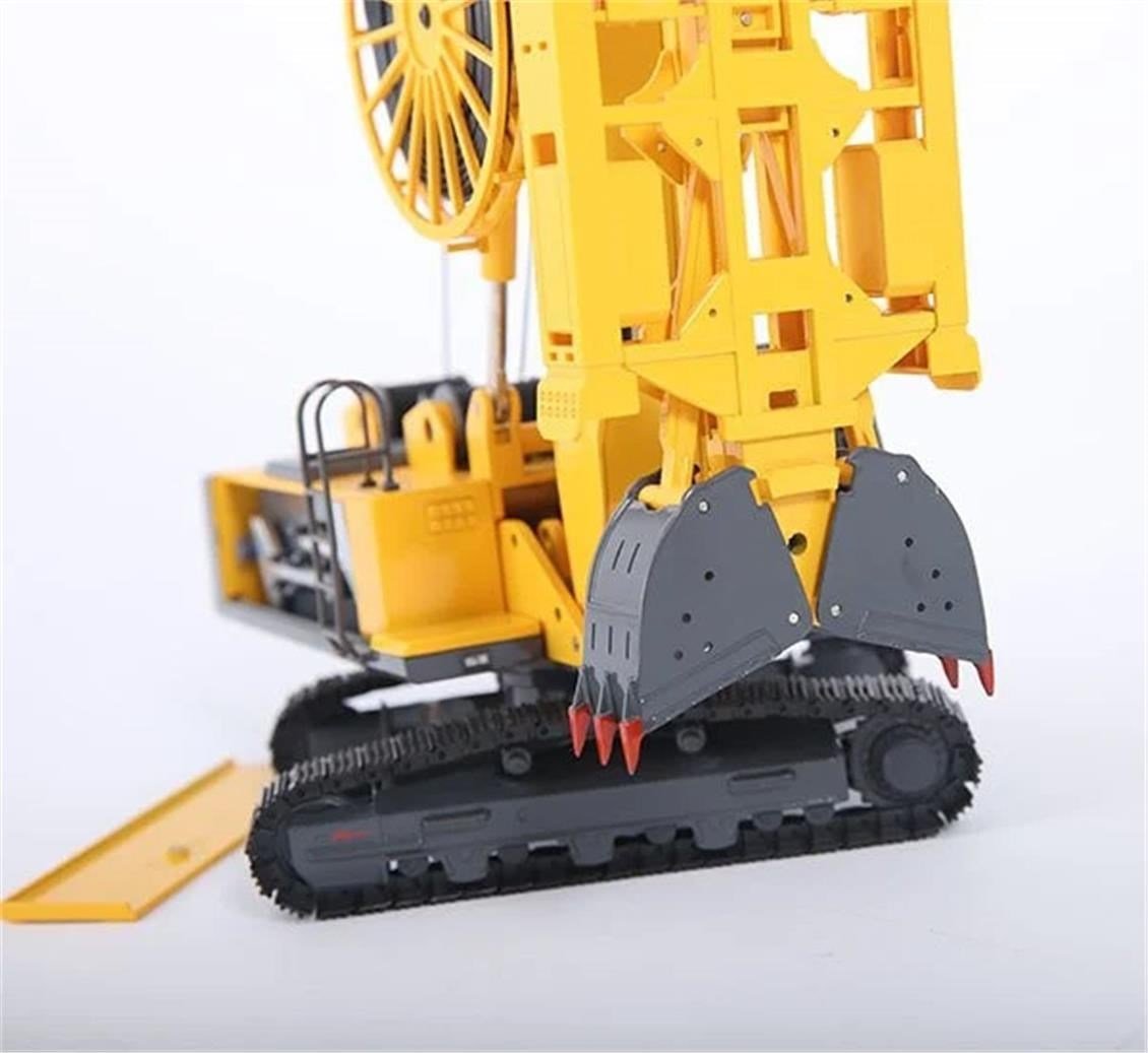 Yagao XG450D 1/35 Ölçek, XCMG Hidrolik Diyafram Duvar Kepçesi-Sergilemeye Hazır Metal Model