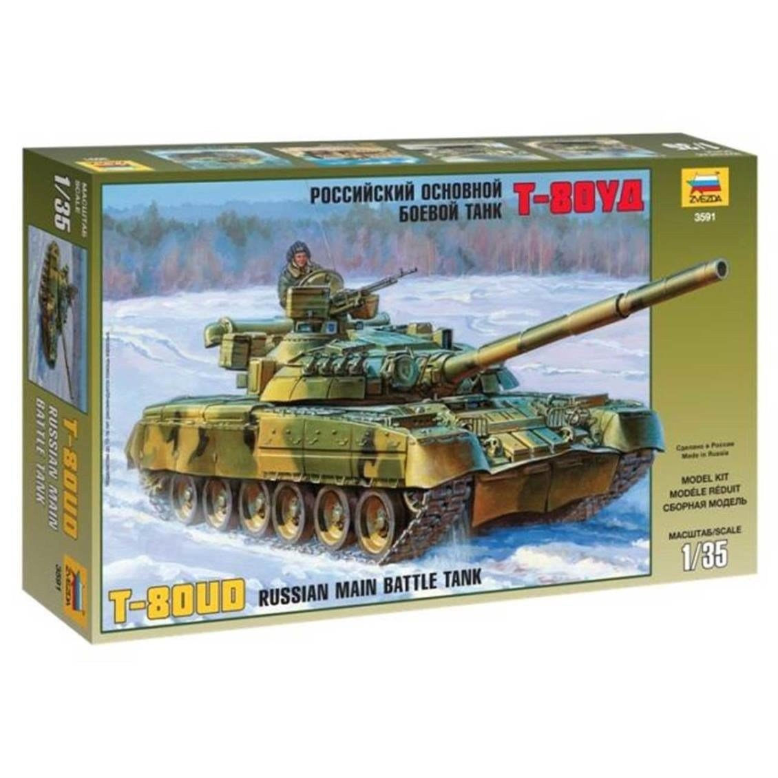 Zvezda 3591 1/35 Ölçek, Rus Ana Savaş Tankı