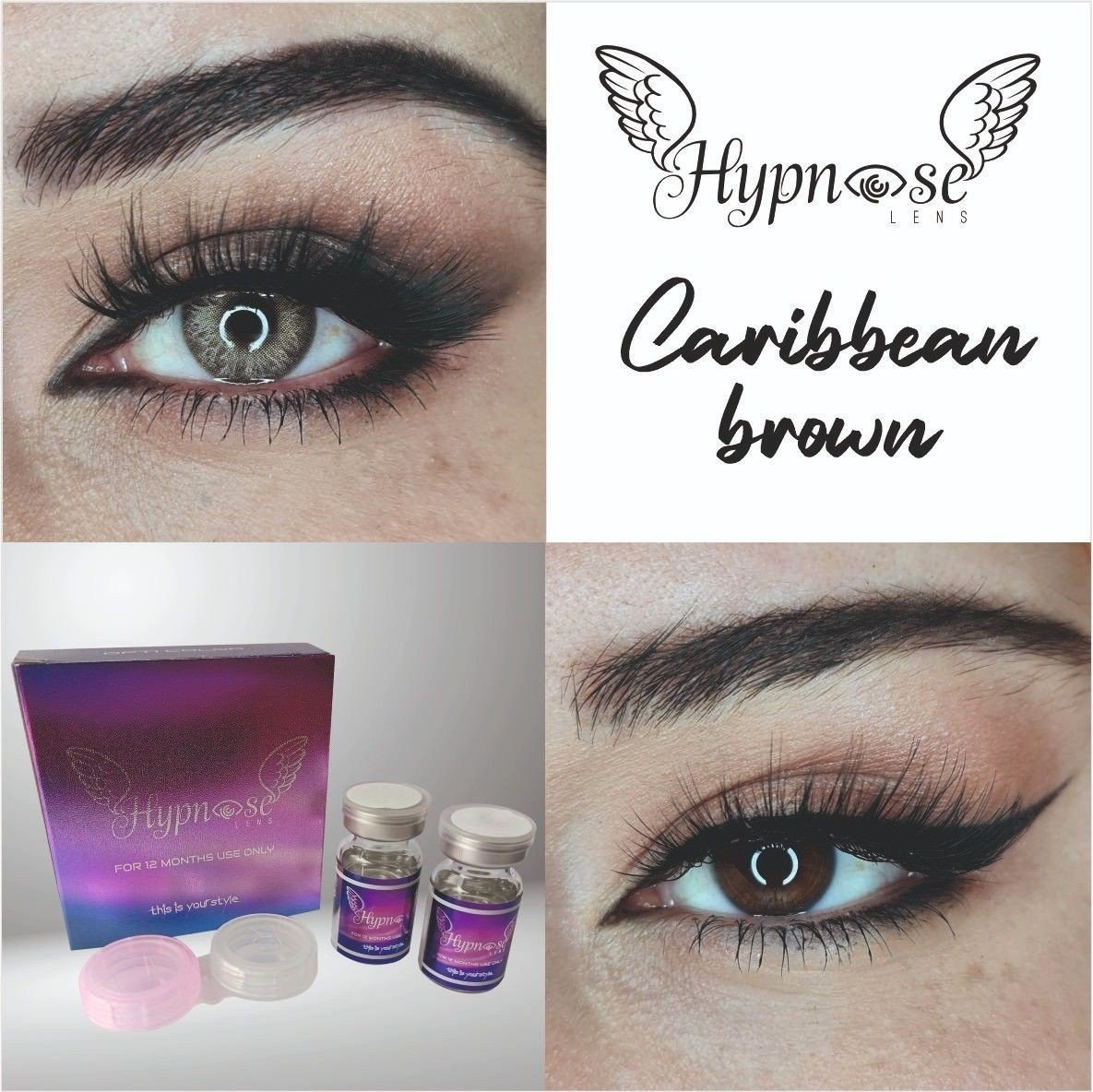 HYPNOSE 1 YILLIK LENSLER CARIBBEAN BROWN
