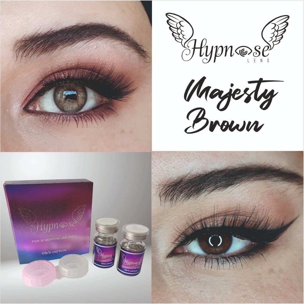 HYPNOSE 1 YILLIK LENSLER MAJESTY BROWN