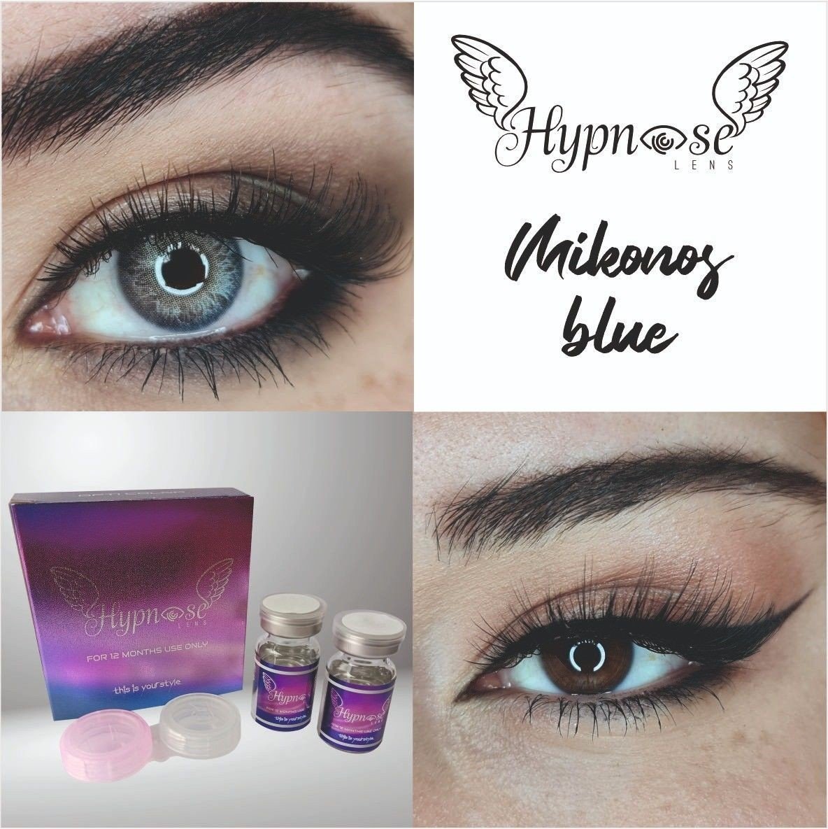 HYPNOSE 1 YILLIK LENSLER MIKONOS BLUE